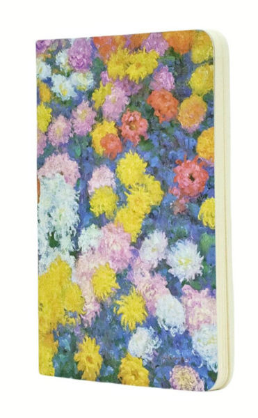 Image de  Cahier A6 80 pages pointillé les chrysanthèmes de Monet 