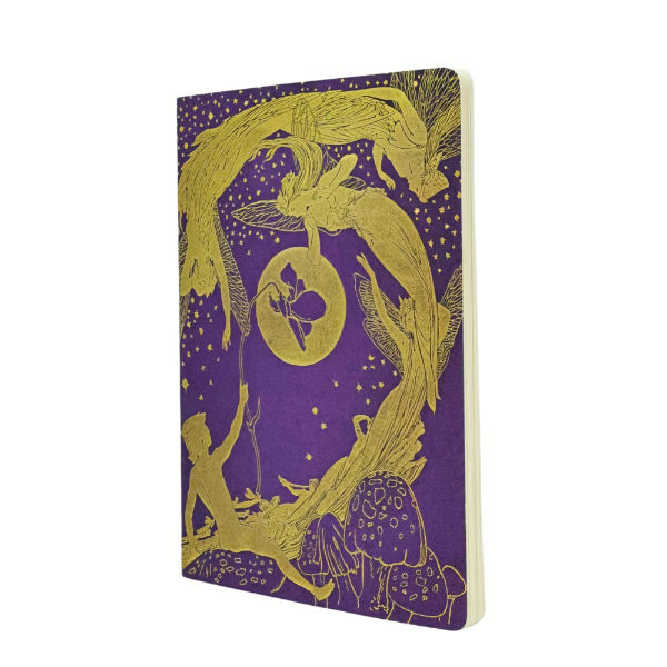Image de  Cahier A4 80 pages Lignéné fée violette 