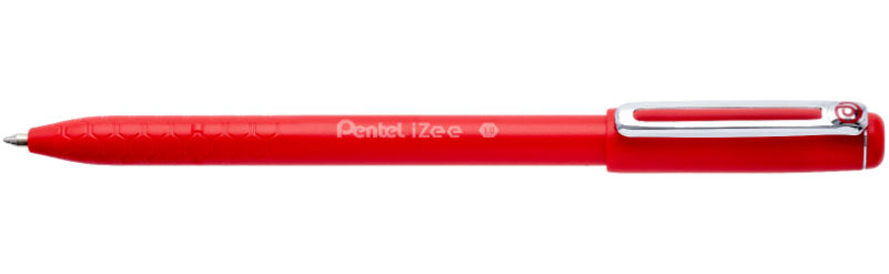 Ref. PENBX460B, Stylo bille a capuchon izee rouge