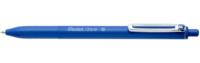 Ref. PENBX470C, Stylo bille retractable izee bleu
