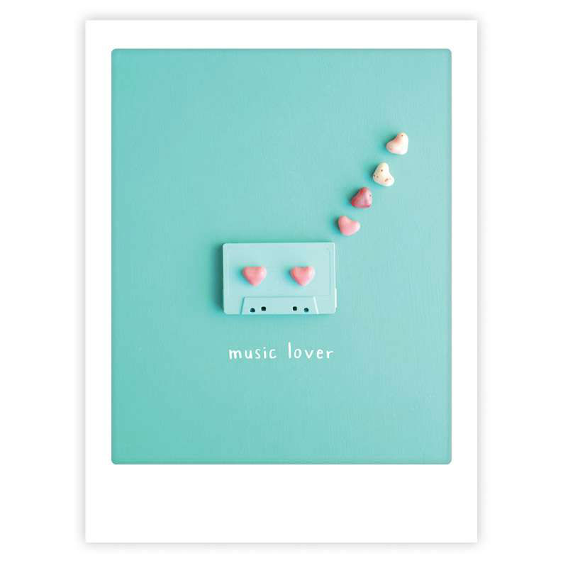 Image de  Affiche 40x30 music lover 