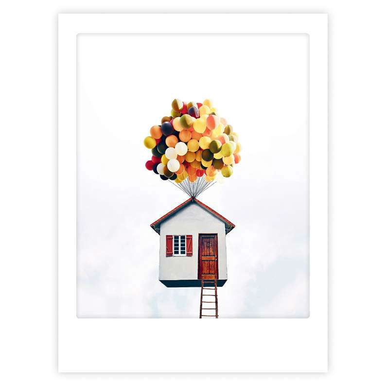 Image de  Affiche 40x30 haut, haut et loin 