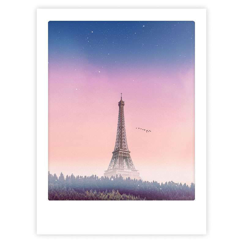 Image de  Affiche 40x30 paris magique 