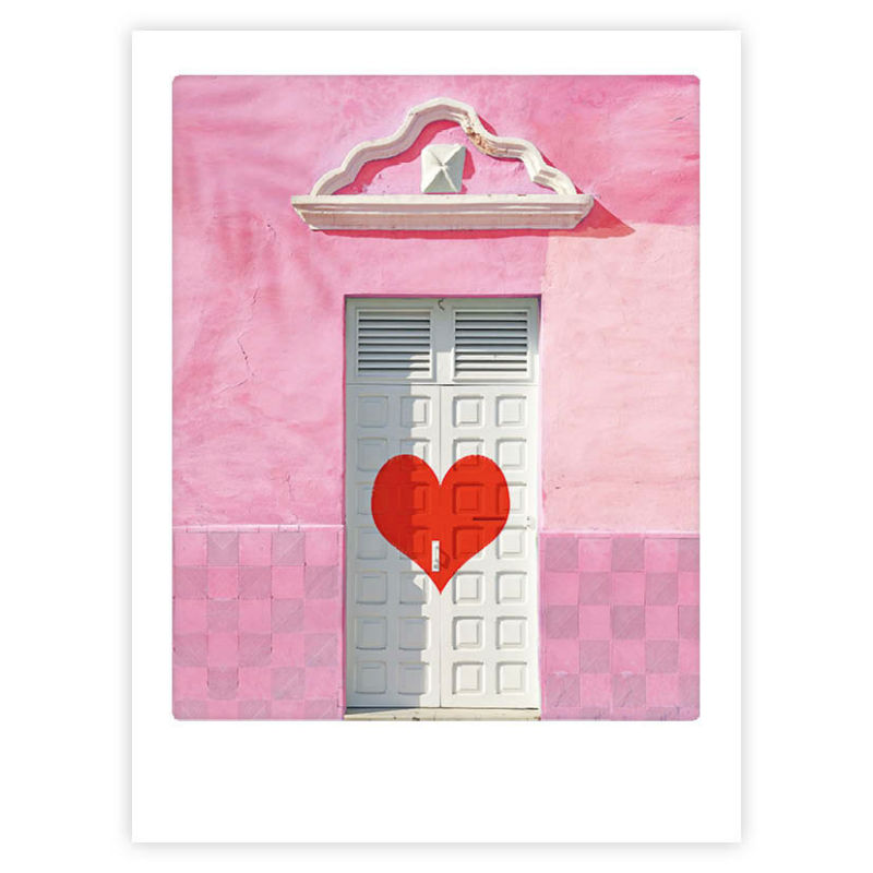 Image de  Affiche 40x30 love is where the heart is 