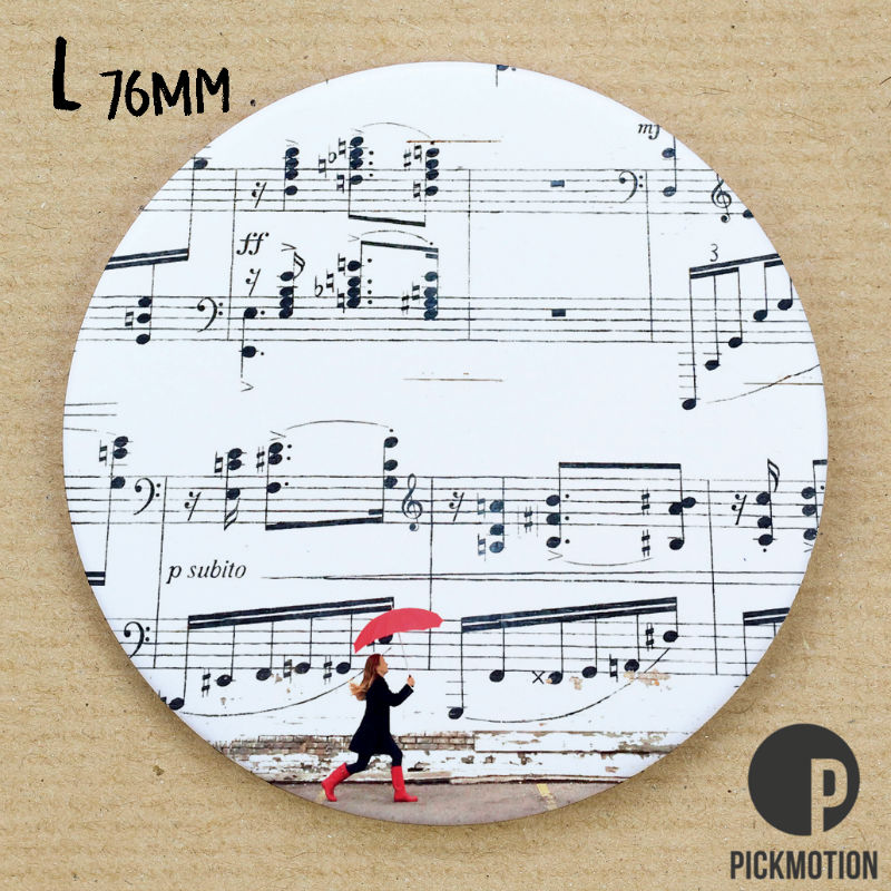 Ref. PICMB0149, Magnet diam 76mm melody of rain