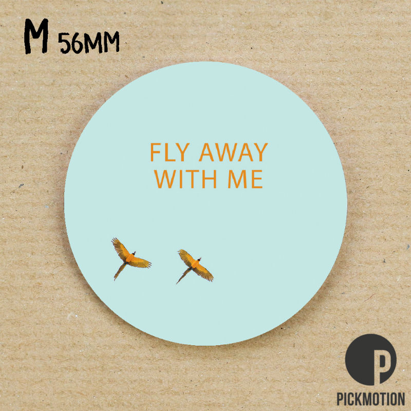 Image de  Magnet diam 56mm fly away with me 