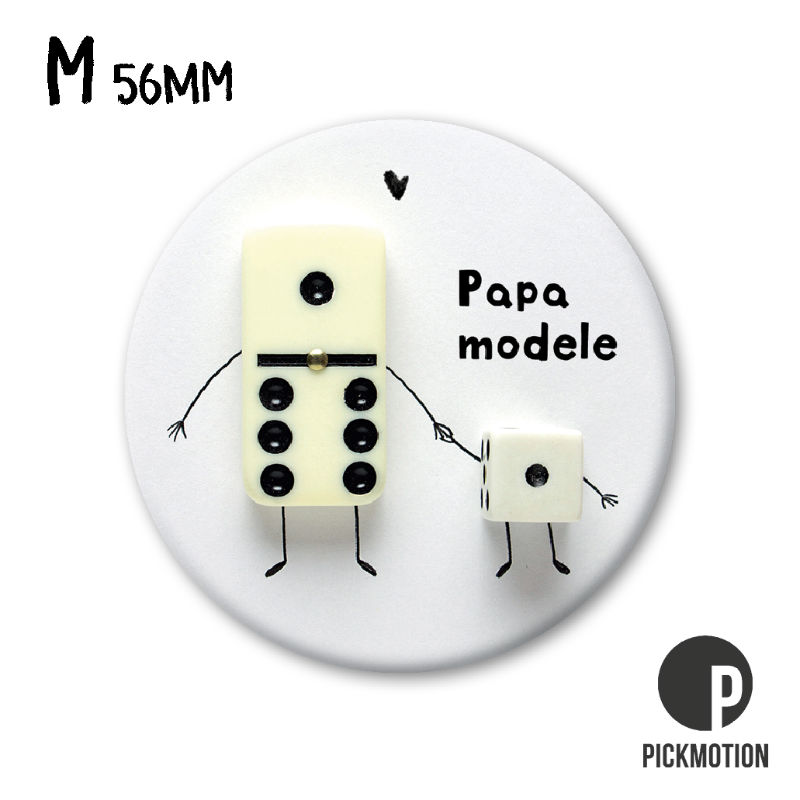 Ref. PICMM0365FR, Magnet diam 56mm papa modele