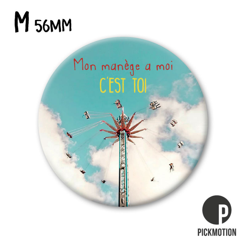 Ref. PICMM0682FR, Magnet diam 56mm mon manÈge À moi