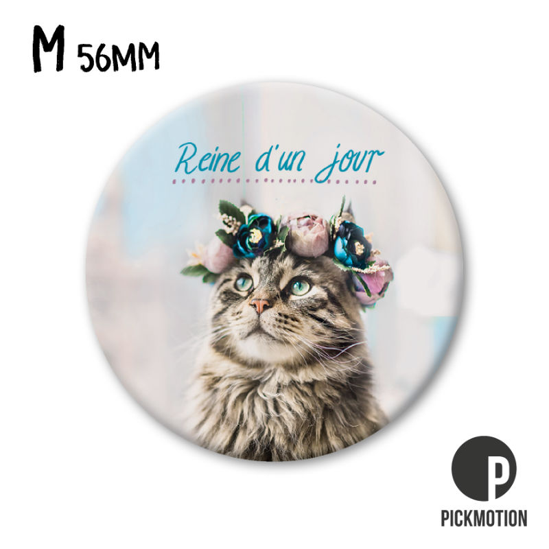 Ref. PICMM0717FR, Magnet diam 56mm reine du jour