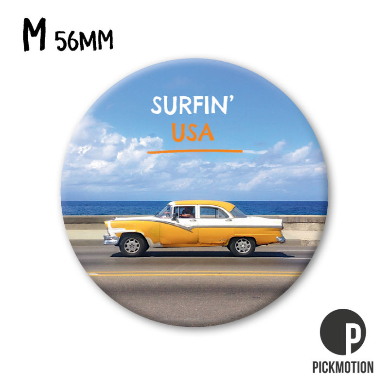 Ref. PICMM0723EN, Magnet diam 56mm surfin' usa