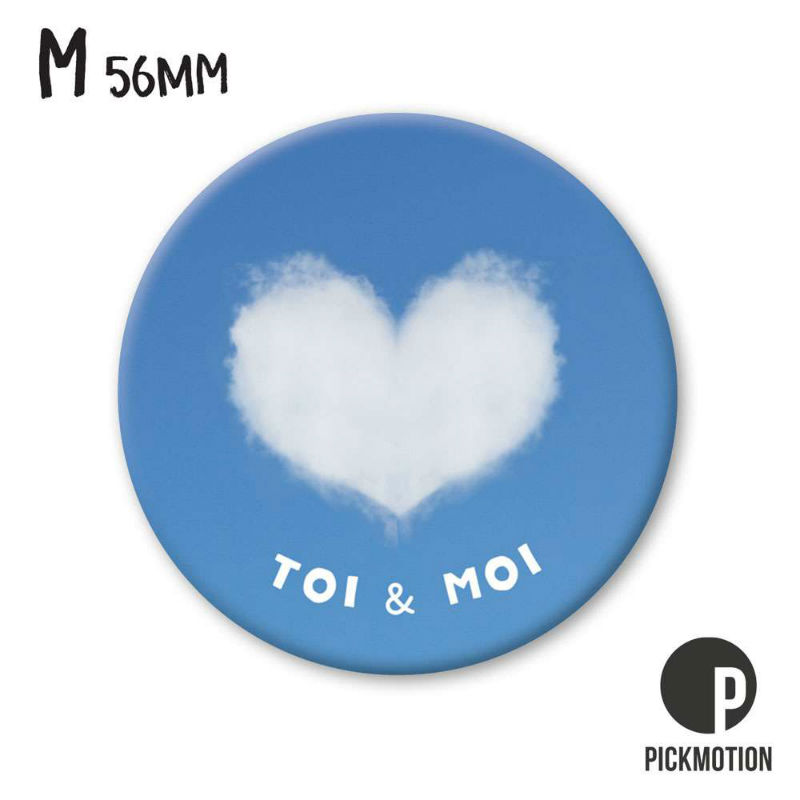 Ref. PICMM1033FR, Magnet diam 56mm toi & moi