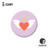 Ref. PICMSA0560, Magnet diam 32mm cŒur volant
