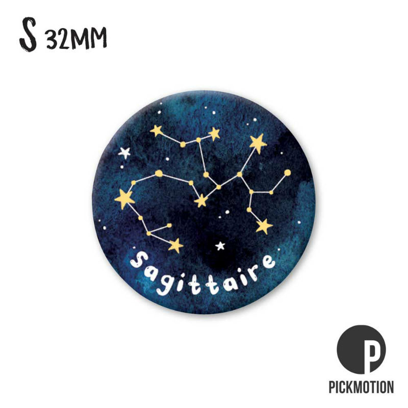 Ref. PICMSA0647FR, Magnet diam 32mm gÉmeaux