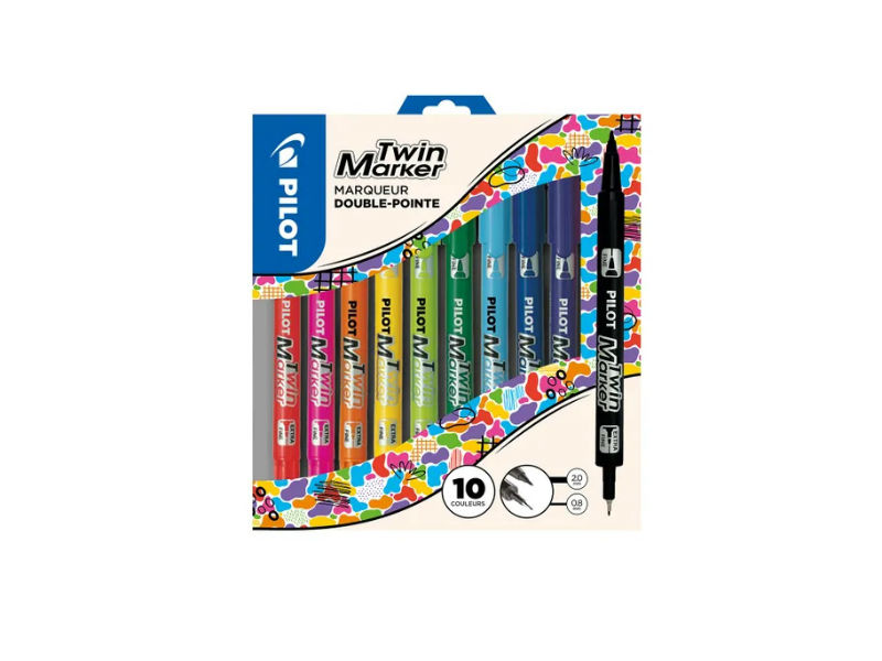Image de  Pochette 10 Twin Marker 