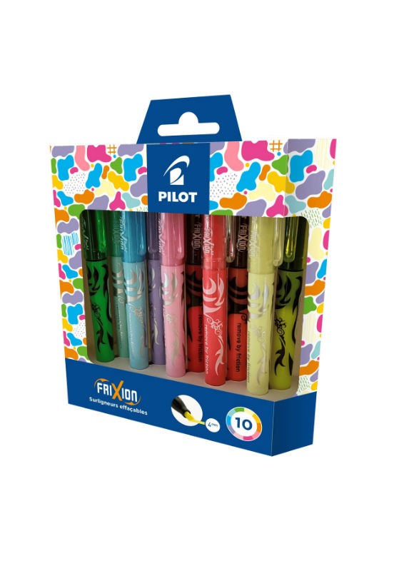 Image de  Pochette 10 surligneurs Frixion light 