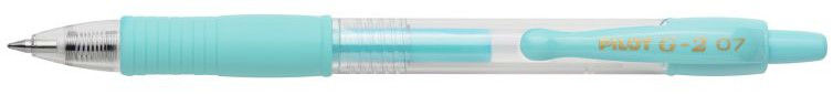 Image de  Stylo bille rétractable Pilot G2 Pastel bleu 