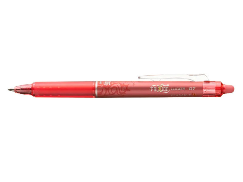 Ref. PIL64724, PILOT - Roller Frixion Clicker rose corail, Rose, marque PILOT