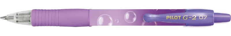 Image de  Stylo bille retractable G2 Bubble violet 