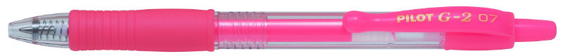 Image de  Stylo bille rétractable Pilot G2 Néon rouge 