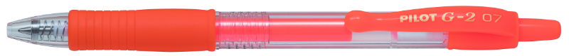 Image de  Stylo bille rétractable Pilot G2 Néon orange 