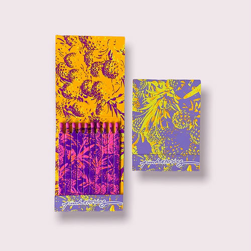 Ref. PIN6301, Paquet de 10 allumettes violet bonfire, marque PINK STORIES