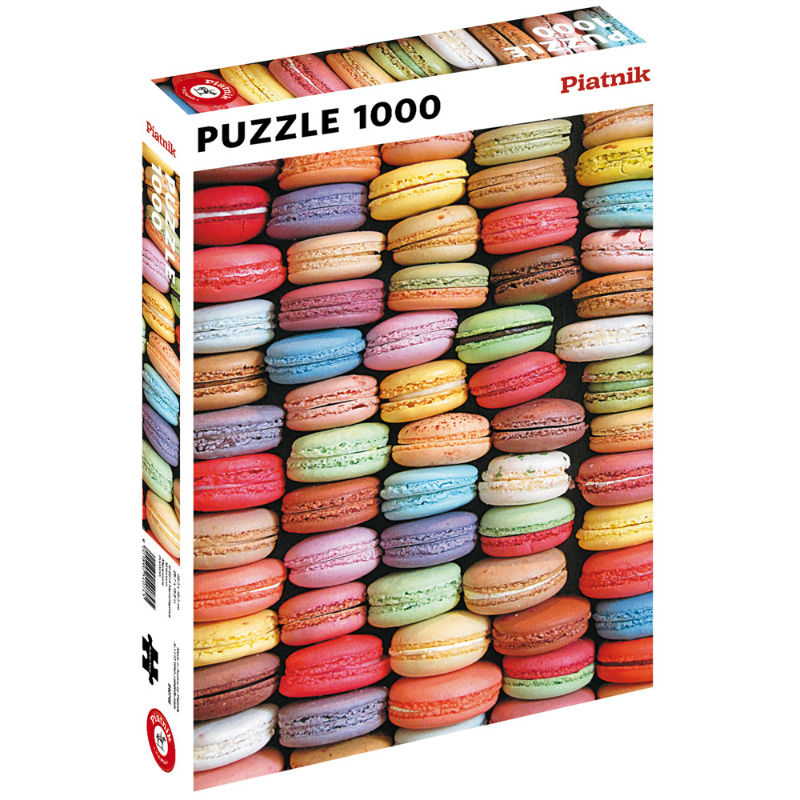 Image de  Puzzle 1000 pièces Macarons 