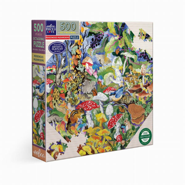 Image de  Puzzle champingons vénéneux 500 pièces 