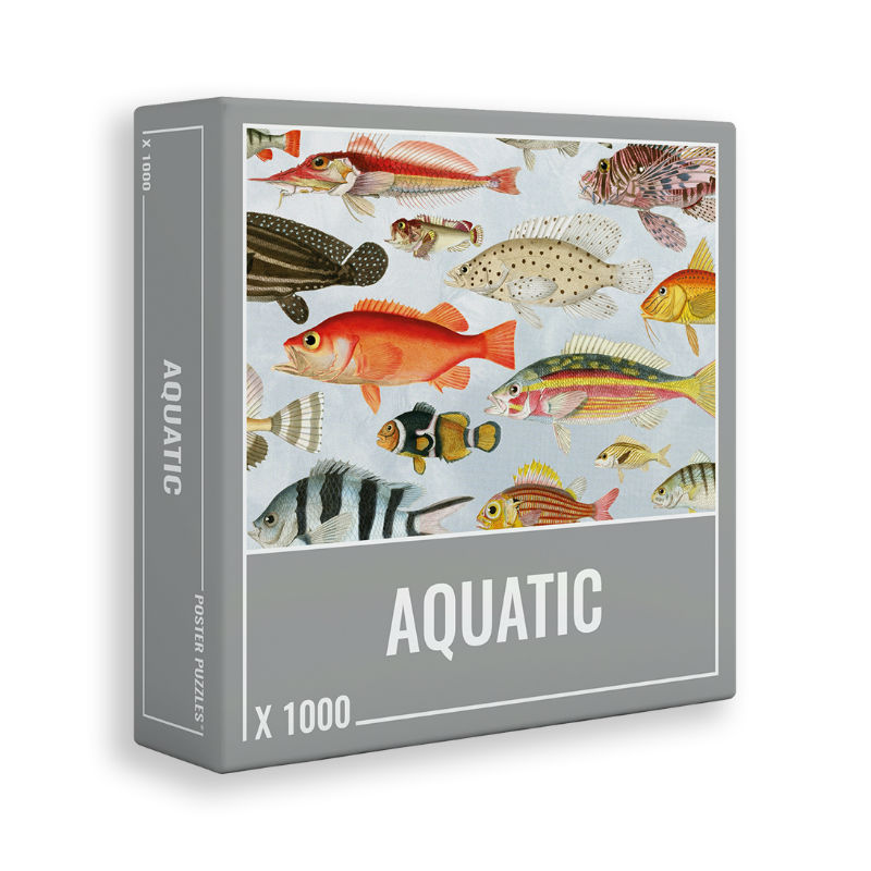 Image de  Puzzle 1000 pièces poissons 