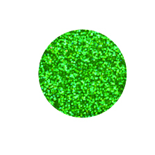 Ref. PW171044, Tube 3g paillettes vert kelly