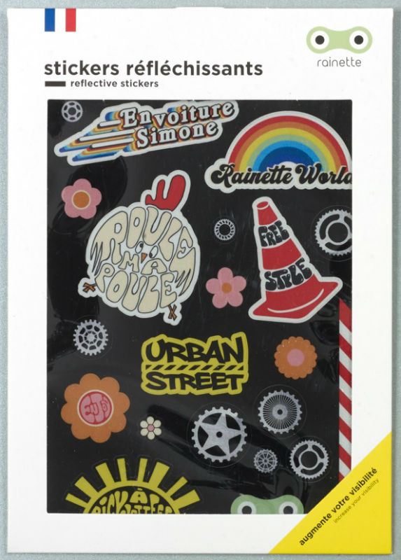 Image de  Grands stickers réfléchissants urban 