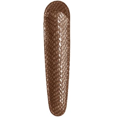 Image de  Fourreau stylo cuir grand modèle Casamance taupe 