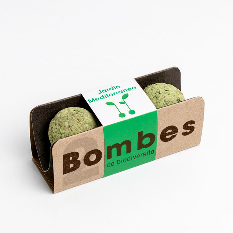 Image de  Bombes de biodiversité - Jardin Méditerranée 