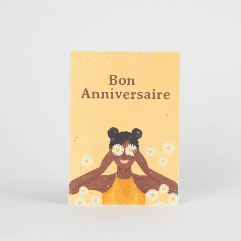 Ref. RESFRST267, Carte plantable - Bon anniversaire, marque RESETEA
