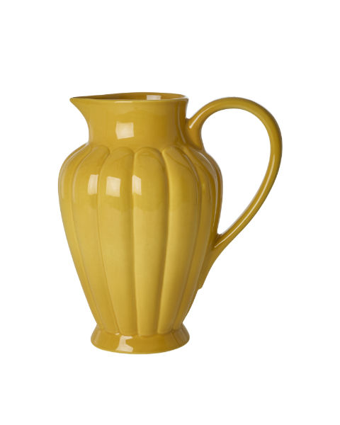 Image de  Pichet en céramique 3L jaune 