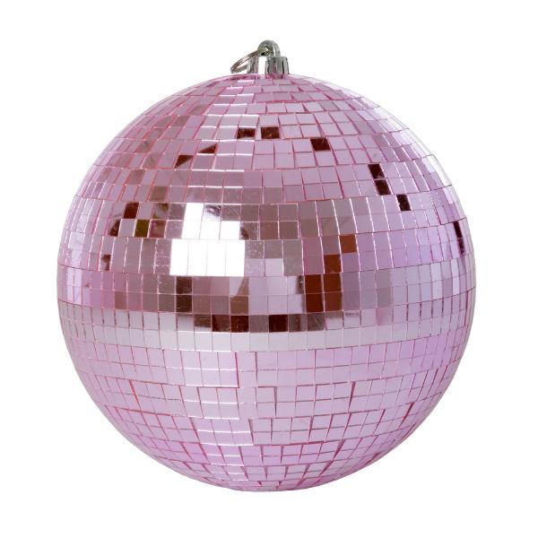 Ref. RICDISCOLSI, Grande boule disco rose, marque RICE