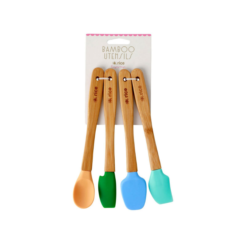 Image de  Set de 4 spatules en silicone 