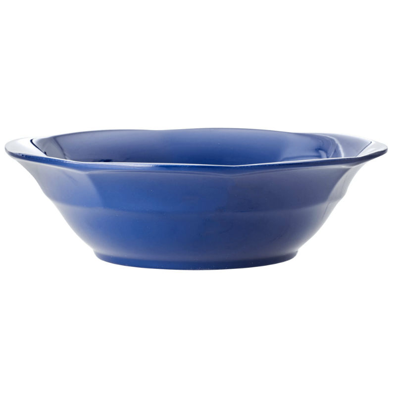 Image de  Bol à soupe en mélamine bleu marine 