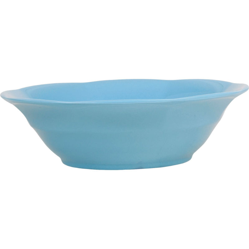 Image de  Bol à soupe en mélamine turquoise 