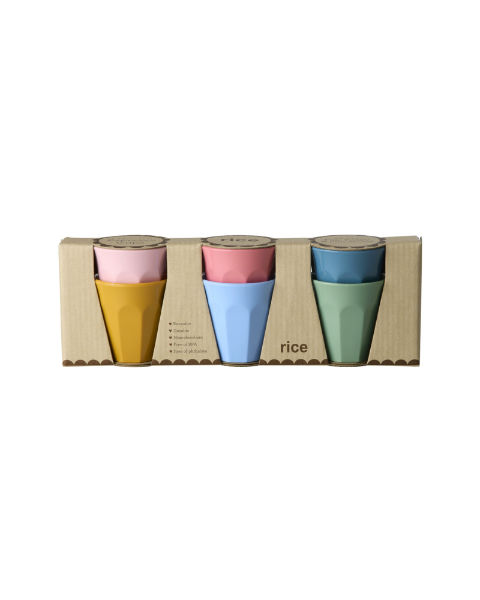 Image de  Set 6 tasses à expresso multicolore 