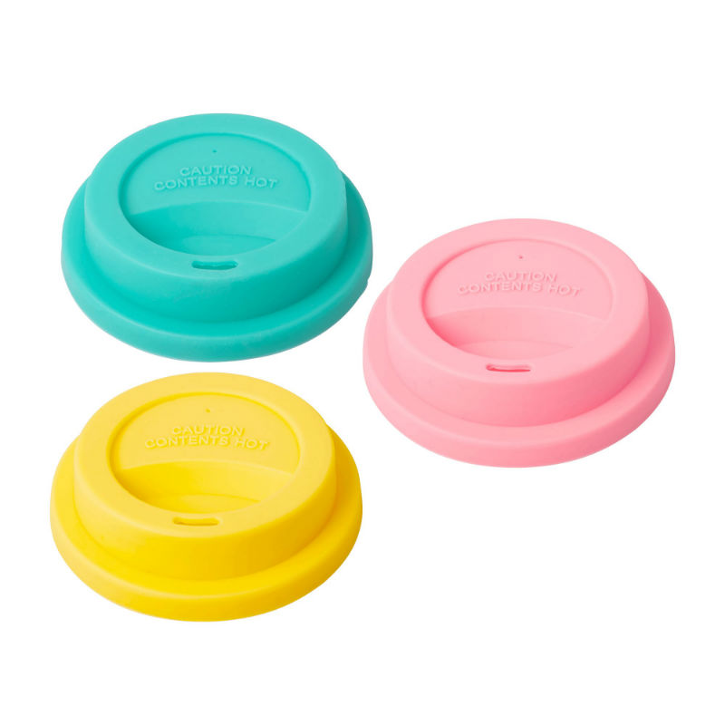 Ref. RICMELCULIDXC19, Couvercle en silicone pour grande et moyenne tasse en mélamine, Assorties, marque RICE