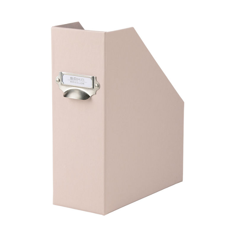 Image de  Porte revues a4 a/pte etiq soho rose poudre 