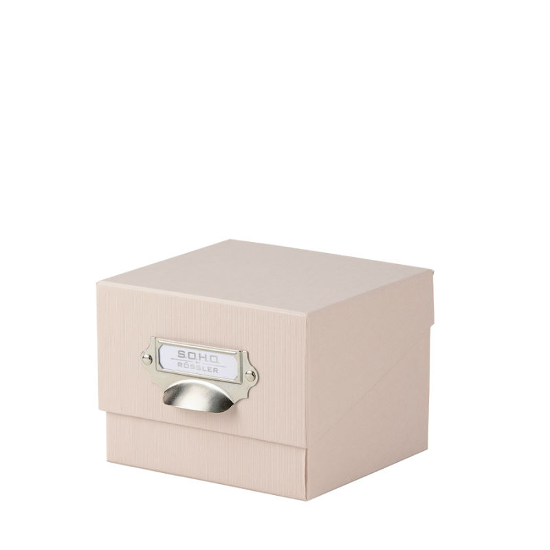 Image de  Boite photos 10x15 soho rose poudre 