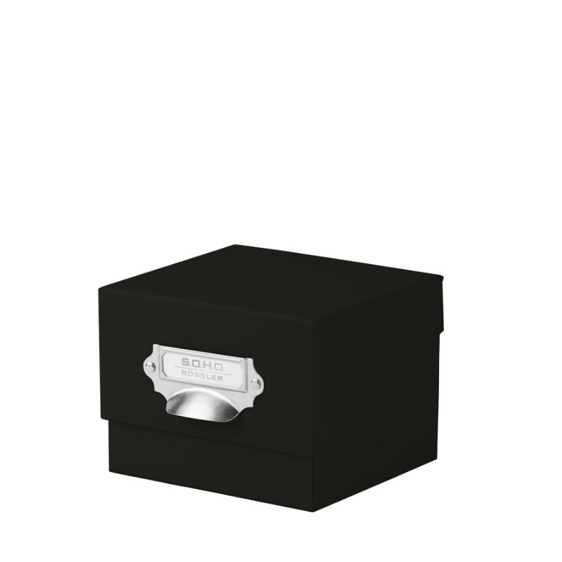 Image de  BOITE PHOTOS 10X15 NOIR 