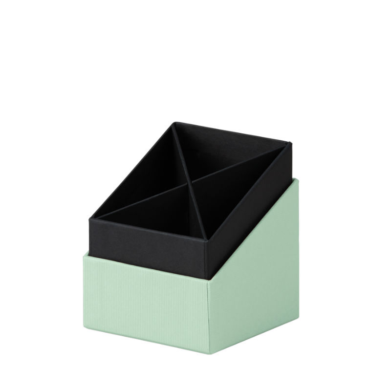 Image de  Pot a crayons 4 compt soho mint 
