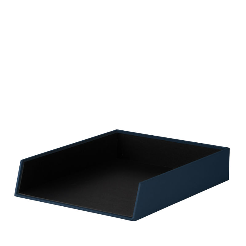 Image de  Corbeille a courrier A4 bleu navy nq14 