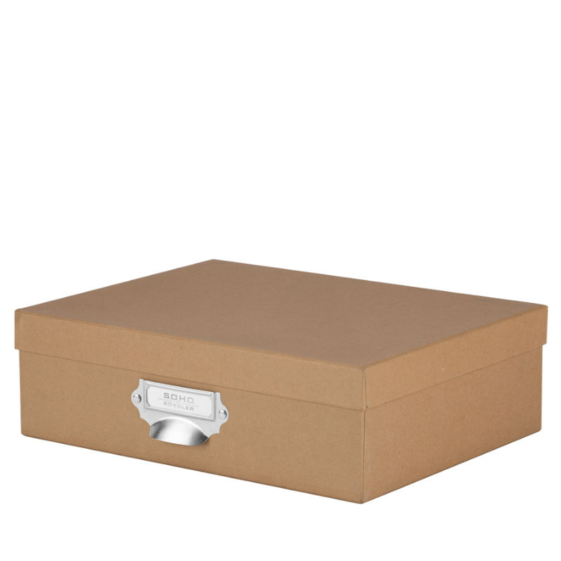 Image de  Boite a4 couvercle a/pte etiq kraft 