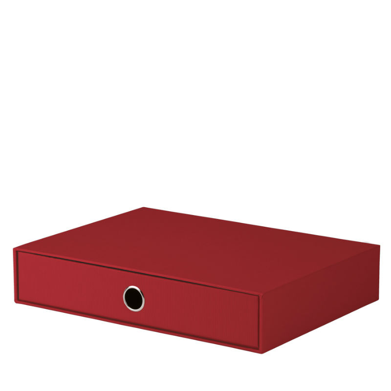 Image de  Boite A4 1 tiroir Rouge 