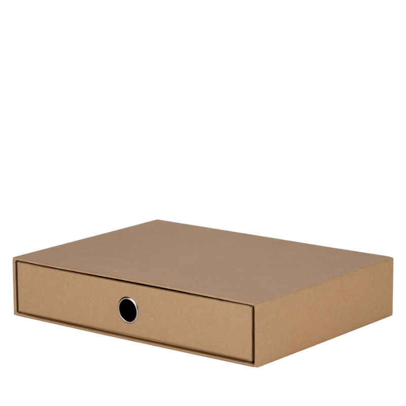 Image de  Boite a4 1 tiroir kraft 