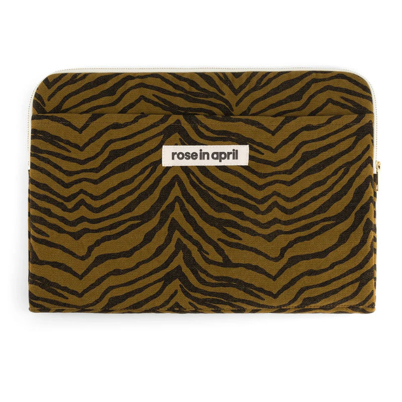 Image de  Pochette Ordinateur Octave 14 Zèbre tapenade 