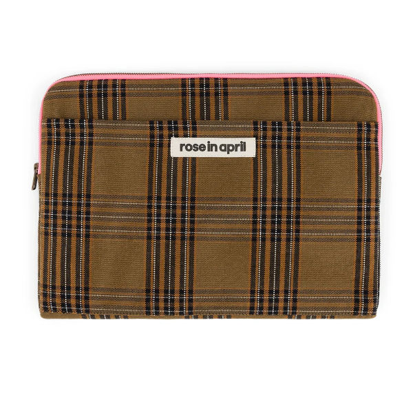 Ref. ROSART000001718, Rose In April - Pochettes d'ordinateur 13/14' Octave tartan, Assorties, marque ROSE IN APRIL
